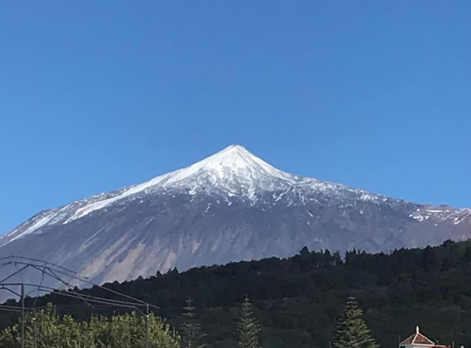 Casa Mara Casa Rural Con Terraza, Barbacoa Y Vistas Al Teide El Tanque Exteriör bild