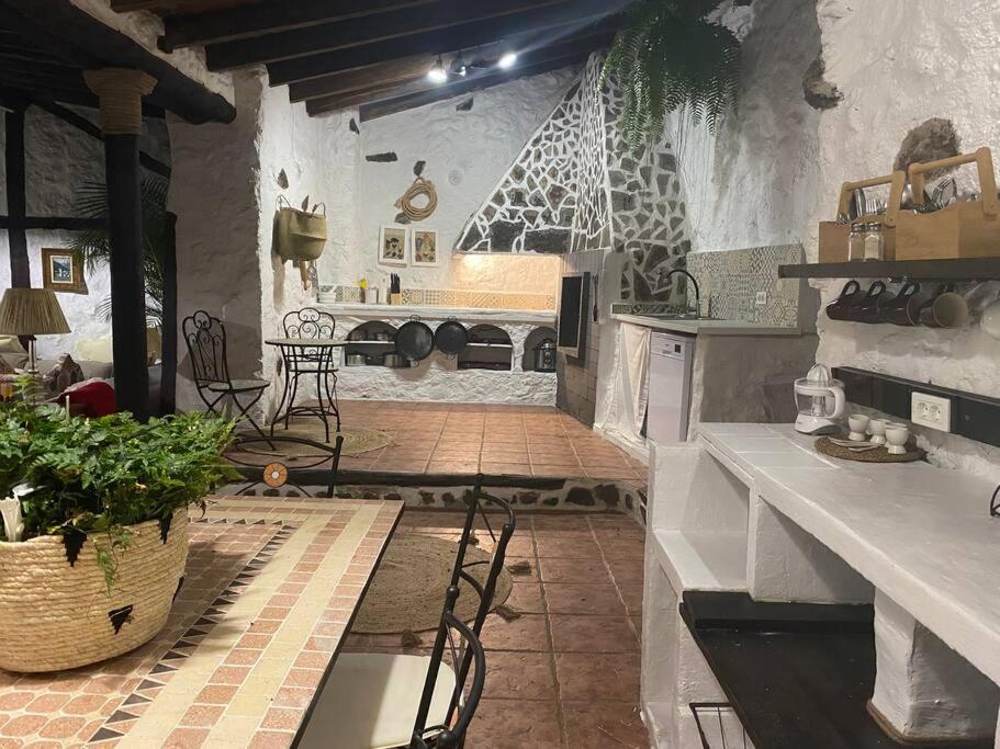 Casa Mara Casa Rural Con Terraza, Barbacoa Y Vistas Al Teide El Tanque Exteriör bild