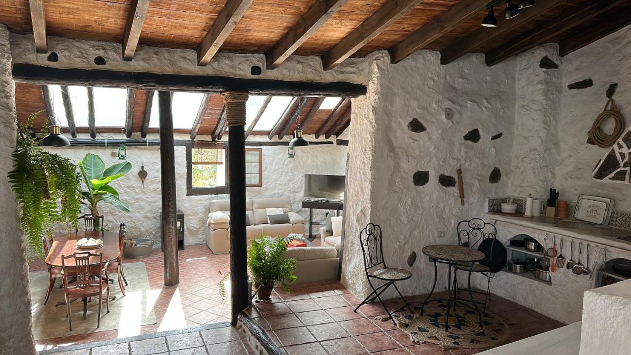 Casa Mara Casa Rural Con Terraza, Barbacoa Y Vistas Al Teide El Tanque Exteriör bild