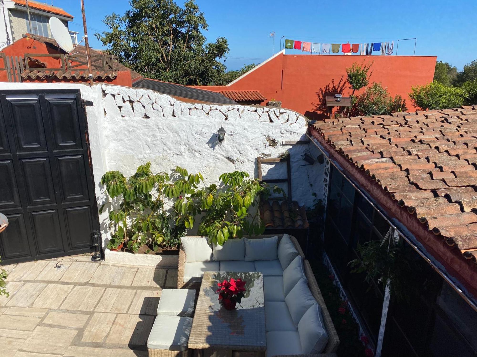 Casa Mara Casa Rural Con Terraza, Barbacoa Y Vistas Al Teide El Tanque Exteriör bild